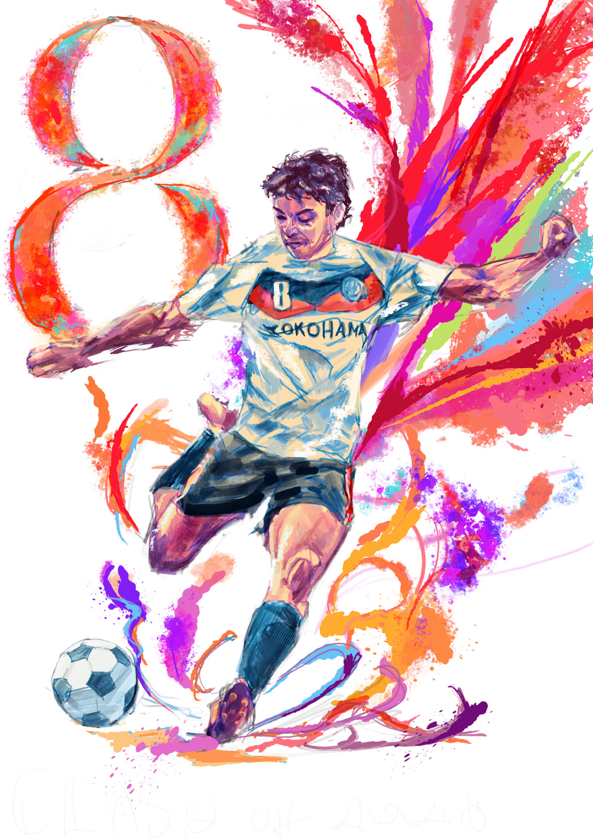 Player #8 — Yokohama